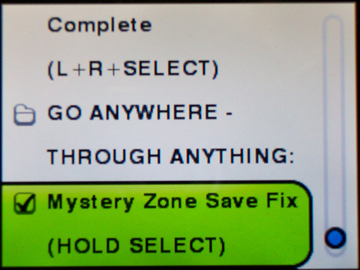 AR - Mystery Zone Fix