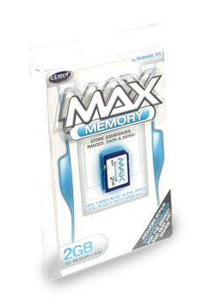 MAX Memory SD Card 2GB for Wii