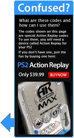 action replay max uk cheat code list downloads