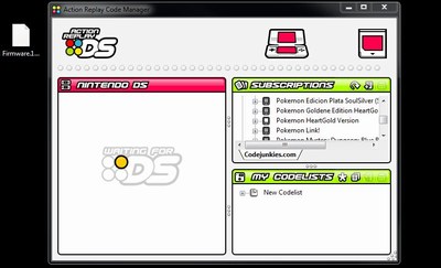 action replay ds software download windows 7